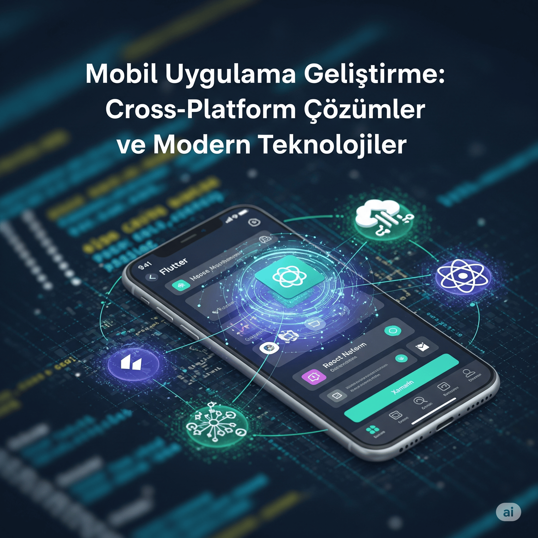 Mobil Uygulama Geliştirme: Cross-Platform Çözümler ve Modern Teknolojiler